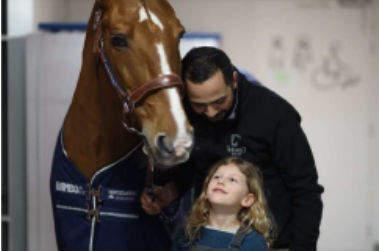 peyo le cheval pédiatrie Lyon