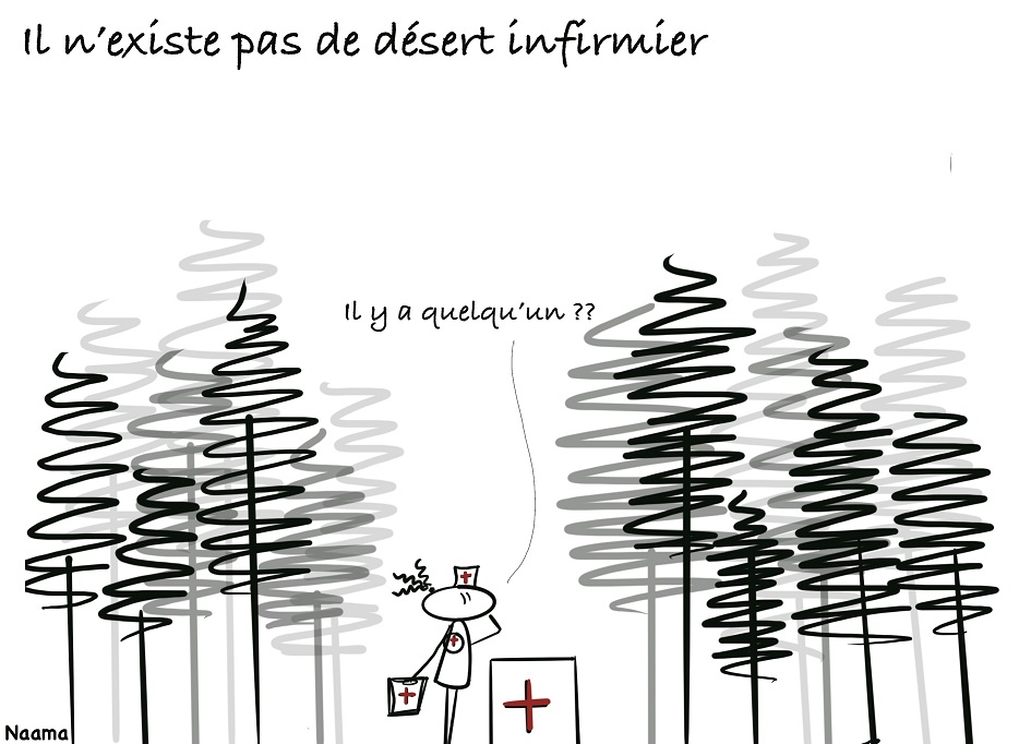 Caducée humour étudiant infirmier