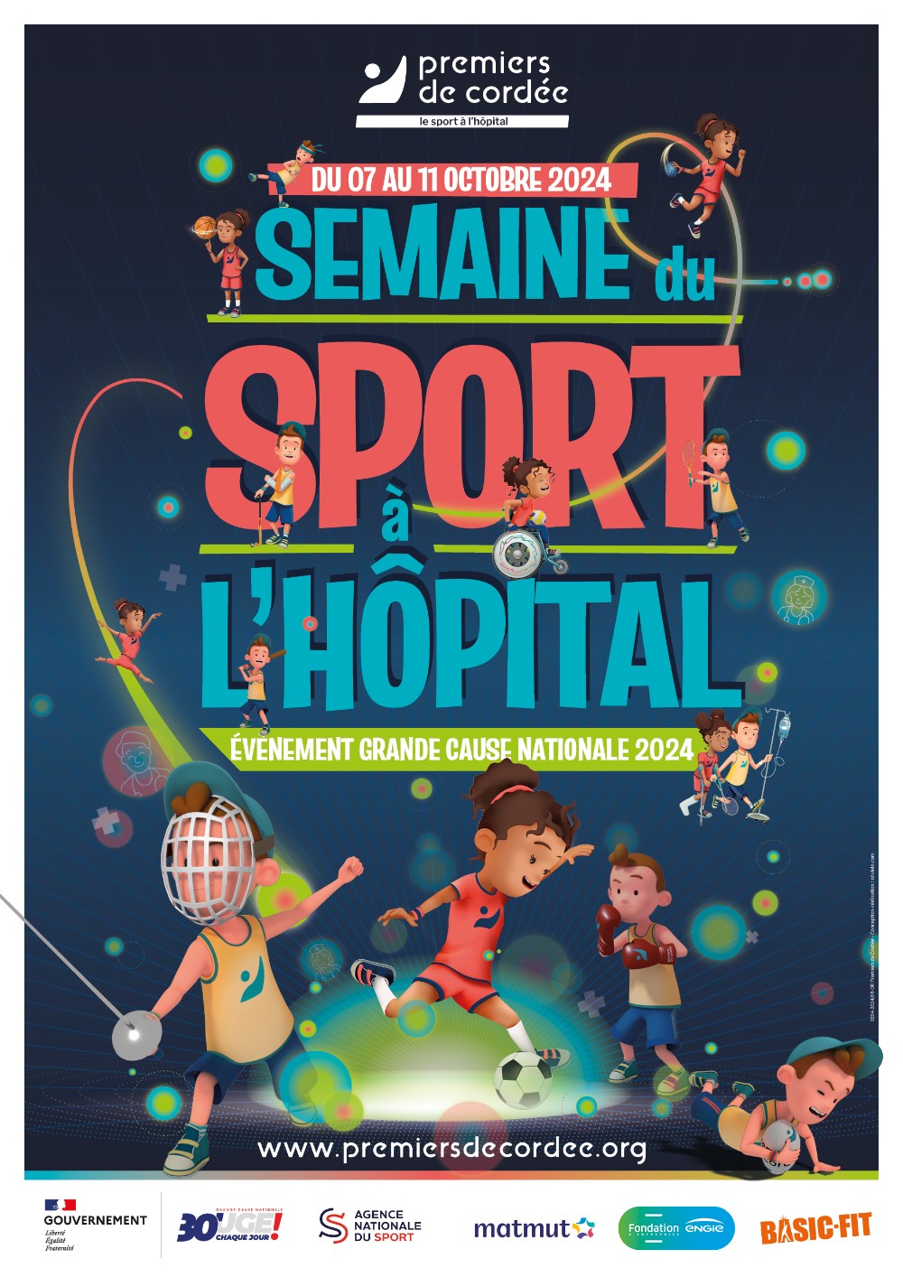 sport affiche Premier de Cordée 