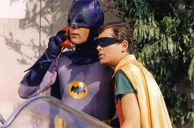 Batman Robin téléphone